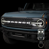Putco 22-24 Ford Bronco Luminix DRL LED Light Hood Limb Riser (Factory Hood Side Hinge Replacments)