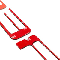 Putco 19-20 Ford Ranger - Black Platinum Tailgate Letters RANGER