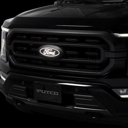 Putco 15-17 Ford F-150 Front Luminix Ford LED Emblem - Fits bar Style Grillee