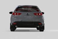 Rally Armor 19-25 Mazda3 Hatchback Black UR Mud Flap w/Red Logo