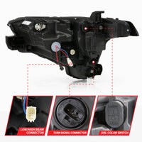 ANZO 22-24 Toyota Tundra (w/Factory LED Refl.) Z-Series Full LED Proj Headlights - Pass. Side ONLY