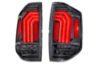 XB LED Tail Lights: Toyota Tundra (14-21) (Pair / Black)