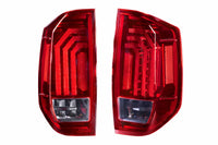 XB LED Tail Lights: Toyota Tundra (14-21 / Red Lens / Set)