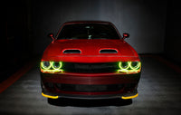 Oracle 15-21 Dodge Challenger Dynamic Surface Mount Headlight Halo Kit - - Dynamic SEE WARRANTY