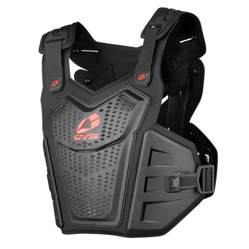 EVS F1 Roost Deflector Black/Red - Large/XL