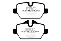 EBC 10+ Mini Countryman 1.6 Cooper Redstuff Rear Brake Pads