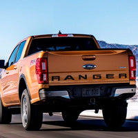 Putco 19-20 Ford Ranger - Black Platinum Tailgate Letters RANGER