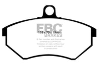 EBC 89-93 Volkswagen Corrado 1.8 Supercharged Ultimax2 Front Brake Pads