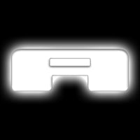 ORACLE Lighting Universal Illuminated LED Letter Badges - Matte Wht Surface Finish - A