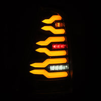 AlphaRex 03-09 Toyota 4Runner LUXX-Series LED Tail Lights- Black