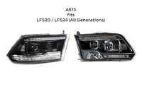 Smoked Sidemarkers: LF523 / LF525 (All Gens) (Set)