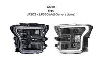 Smoked Sidemarkers: LF502 / LF550 (All Gens) (Set)