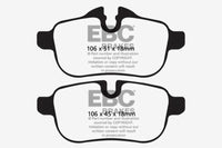 EBC 09+ BMW Z4 3.0 (E89) Redstuff Rear Brake Pads