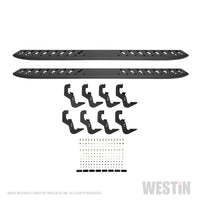 Westin 2019 Chevrolet Silverado/Sierra 1500 Crew Cab Thrasher Running Boards - Textured Black