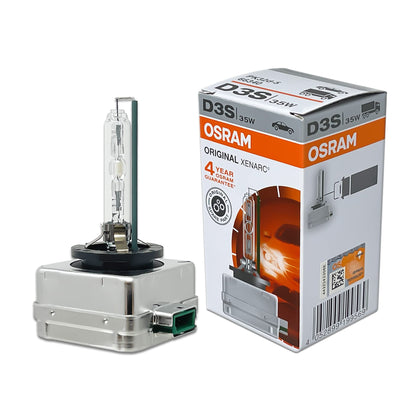 D3S: Osram 66340HBI OEM Original HID Xenon Bulb w/ Trust Code (1 Pack)