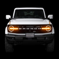 Putco 22-24 Ford Bronco Luminix DRL LED Light Hood Limb Riser (Factory Hood Side Hinge Replacments)
