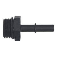 DeatschWerks 10AN ORB Male to 5/16in Male EFI Quick Connect Adapter - Anodized Matte Black