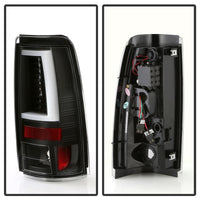 Spyder 03-06 Chevy Silverado - (Does Not Fit Stepside) LED Tail Lights - All Black ALT-YD-CS03V2-LED