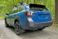 Rally Armor 22-25 Subaru Outback Wilderness Black Mud Flap White Logo