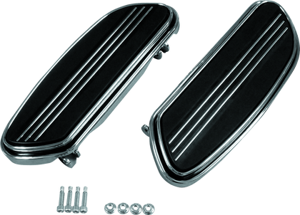 Bikers Choice 86-20 Touring 86-17 FLST 12-16 FLD Chrome Floorboard Kit Replaces H-D 50631-04 Pr