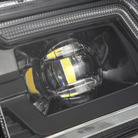 Alpharex 19-23 Chevrolet Silverado 2500/3500HD DoubleTap Dual Color LED Projector Fog Lights
