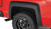 Bushwacker 15-18 Chevy Silverado 2500 HD Fleetside Extend-A-Fender Style Flares 4pc - Black