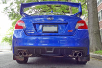 Rally Armor 15-21 Subaru WRX/STI White UR Mud Flap w/Red Logo