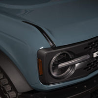 Putco 22-24 Ford Bronco Luminix DRL LED Light Hood Limb Riser (Factory Hood Side Hinge Replacments)