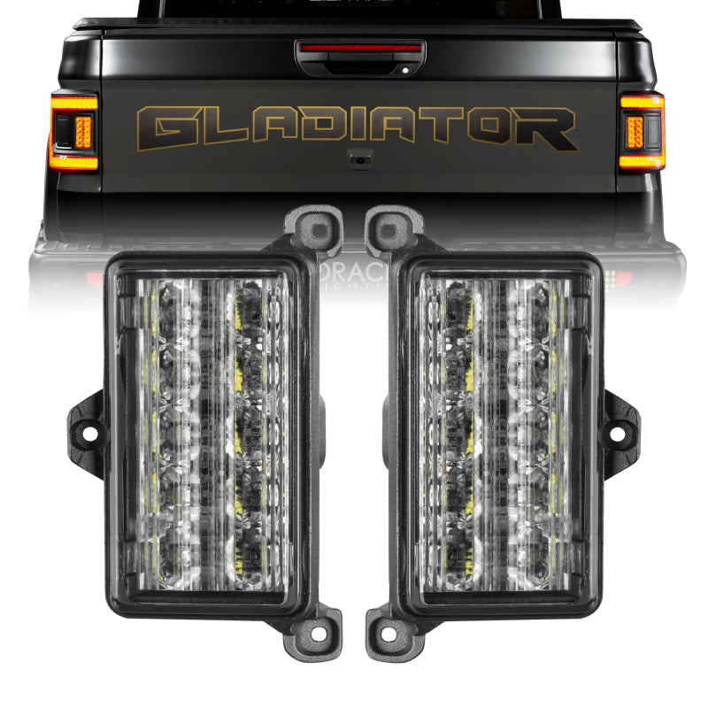 Oracle Lighting Jeep Gladiator JT Dual Reverse LED Flush Taillight - Amber/White SEE WARRANTY