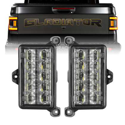 Oracle Lighting Jeep Gladiator JT Dual Function Reverse LED Module Flush Tail Light - Amber/White