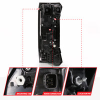 ANZO 22-24 Toyota Tundra Z-Series Full LED Tail Lights Smoke Lens Init/SeqSig- Pair