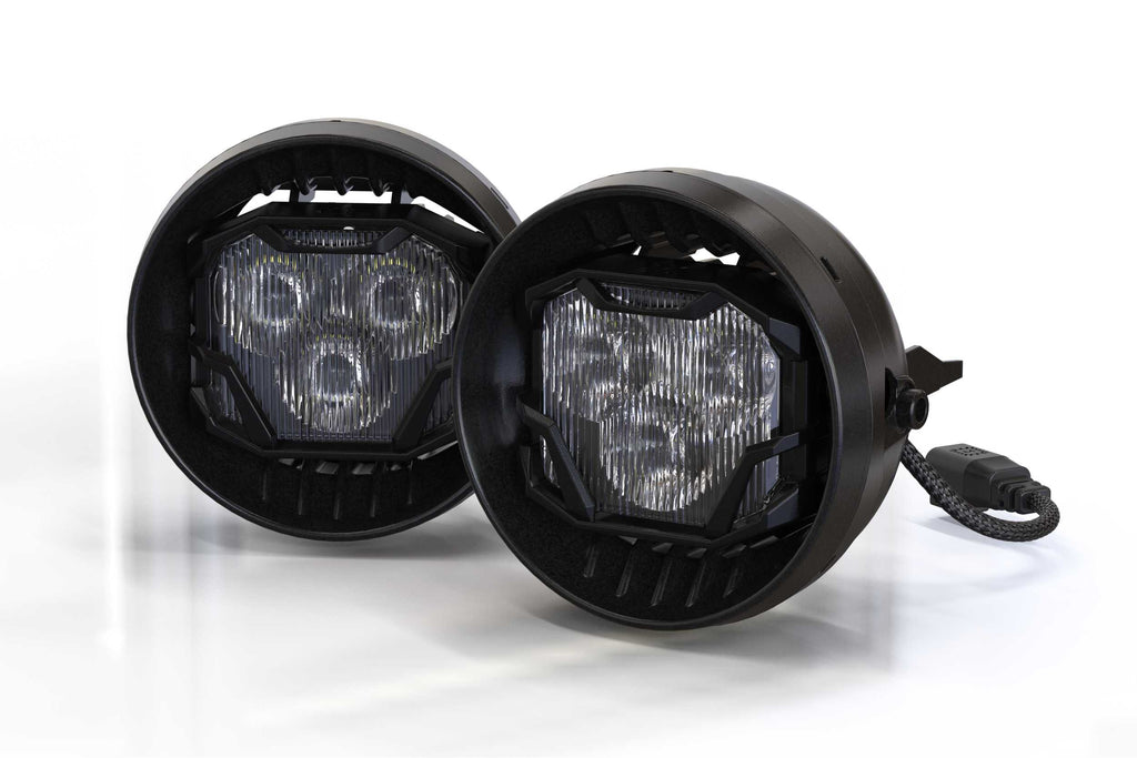 4Banger Fog Lights: Type F1 (HXB Yellow Spot Beam)
