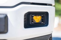 4Banger Fog Lights: 17-22 Super Duty (HXB Yellow Combo Beam)