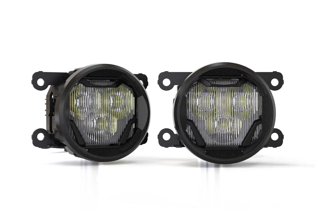 4Banger Fog Lights: 19+ Ranger (HXB Yellow SAE Wide Beam)