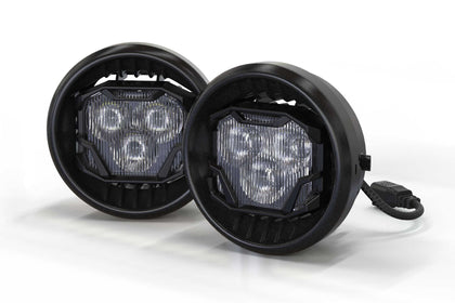 4Banger Fog Lights: 07-13 Tundra (HXB White Spot Beam)
