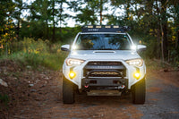 Morimoto 4Banger Ditch Light Kit: 10-13 4Runner (HXB Yellow SAE Wide Beam)