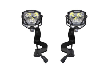 Morimoto 4Banger Ditch Light Kit: 07-13 Tundra (HXB White Spot Beam)