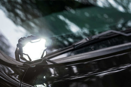 Morimoto 4Banger Ditch Light Kit: 19+ Ram HD (HXB White Combo Beam)