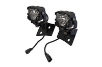 Morimoto 4Banger Ditch Light Kit: Wrangler JK (HXB White Spot Beam)