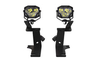 Morimoto 4Banger Ditch Light Kit: 17-20 Raptor (HXB Yellow Combo Beam)