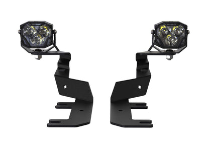 Morimoto 4Banger Ditch Light Kit: 17-22 Super Duty (HXB Yellow Spot Beam)