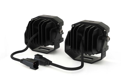 Morimoto 4Banger Surface-Mount Kit: (NCS White Flood Beam)