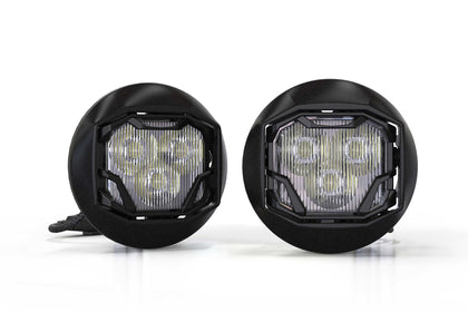 4Banger Fog Lights: 14-15 Sierra (NCS White Spot Beam)