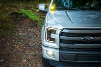 Morimoto 4Banger Ditch Light Kit: 15-20 F150 (HXB Yellow Combo Beam)