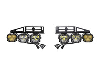 4Banger Fog Lights: 15-20 Ford Raptor (NCS White Wide / Combo / Spot)