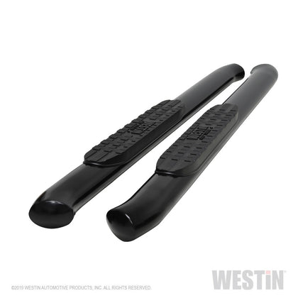 Westin 19-20 Chevrolet Silverado / GMC Sierra 1500 Reg Cab PRO TRAXX 4 Oval Nerf Step Bars - Black