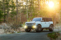 4Banger Triple Fog Kit: 2021+ Bronco (brackets and harness)