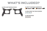 Morimoto 4Banger Fog Brackets: 19-21 Silverado 1500 / 21-23 HD (Set)