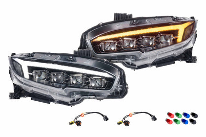 Honda Civic (16-21) XB LED Headlights (Gen 2)