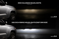 XB Evo Hybrid Headlights: Toyota Tacoma (16-23 / Set)